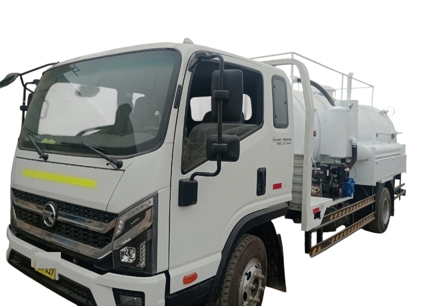 Cisterna de Succion de 15m3 para limpieza de trampas de grasa lima Peru Fabricación de camión cisterna hidrojet de 15m3 - Imagen 1